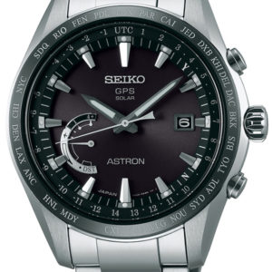 SEIKO ASTRON SOLAR GPS WORLD TIME TITANIUM SSE085