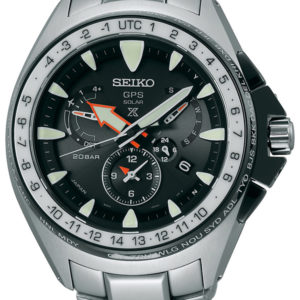 SEIKO PROSPEX GPS SOLAR DUAL TIME TITANIUM SBED003