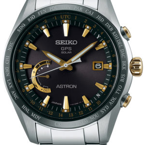 SEIKO ASTRON GPS SOLAR WORLD TIME TITANIUM SSE087