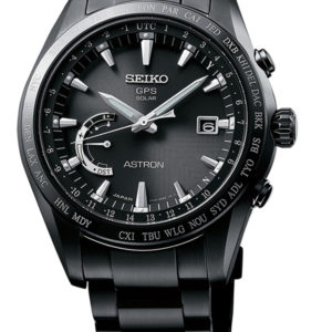 SEIKO ASTRON SOLAR GPS BLACK PVD TITANIUM SSE089