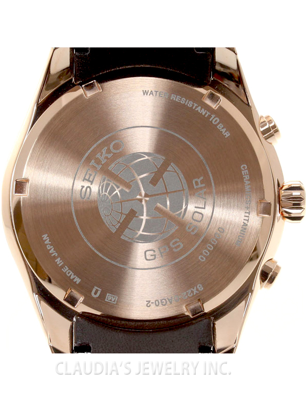 SEIKO ASTRON GPS SOLAR WORLD TIME SSE096 - Image 5