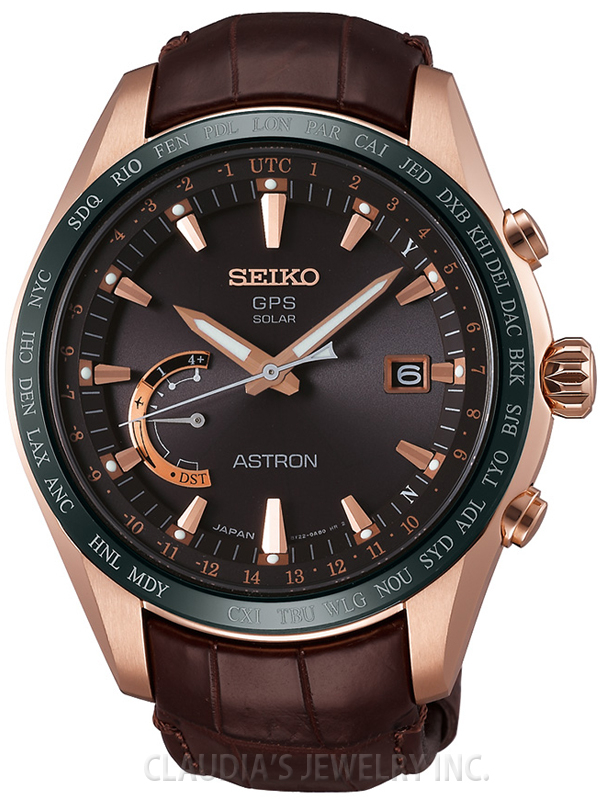 SEIKO ASTRON GPS SOLAR WORLD TIME SSE096