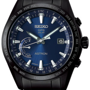 SEIKO ASTRON SOLAR GPS BLACK PVD TITANIUM SSE111