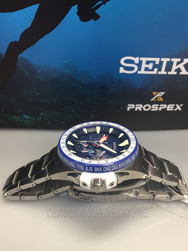 SEIKO PROSPEX MARINEMASTER GPS SOLAR LIMITED EDITION SSF001 - Image 8