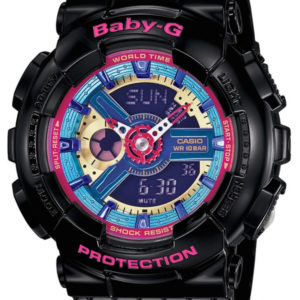 BABY-G WOMEN’S BLACK COLLECTION BA112-1A