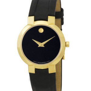 MOVADO FACETO LADIE'S GOLD TONE 0605043