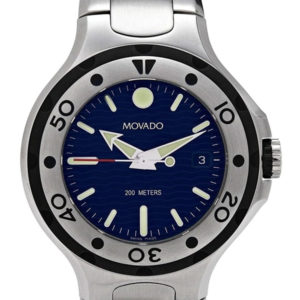 MOVADO SERIES 800 MEN’S WATCH BLUE DIAL 2600006