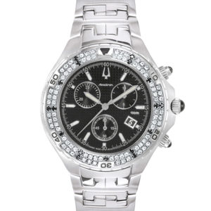 MEN'S BULOVA ACCUTRON VAL D'ISERE 99 DIAMONDS CHRONOGRAPH 26E02