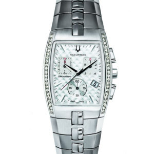 MEN'S ACCUTRON LUCERNE DIAMOND CHRONOGRAPH 26E11