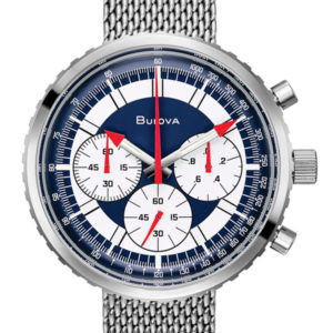 BULOVA MEN'S SPECIAL EDITION CHRONOGRAPH BLUE-WHITE DIAL 96K101