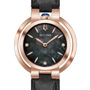 BULOVA WOMEN'S RUBAIYAT ROSE GOLD-TONE 97P139