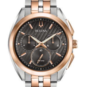 MEN'S BULOVA CURV CHRONOGRAPH WATCH 98A160