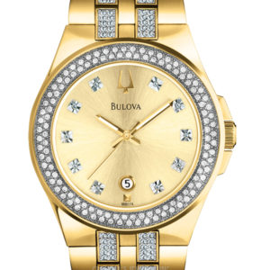 MEN'S BULOVA WATCH CRYSTAL COLLECTION 98B174