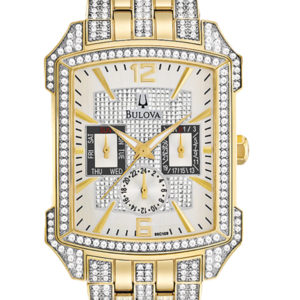 MEN'S BULOVA WATCH CRYSTAL COLLECTION 98C109