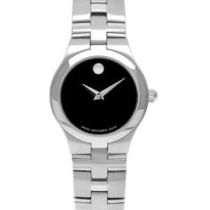 MOVADO JURO LADIE'S WATCH BLACK DIAL 0605024