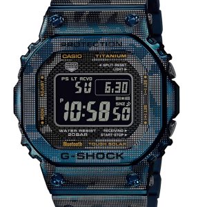 G-SHOCK TITANIUM BLUE CAMO LIMITED EDITION GMWB5000TCF-2