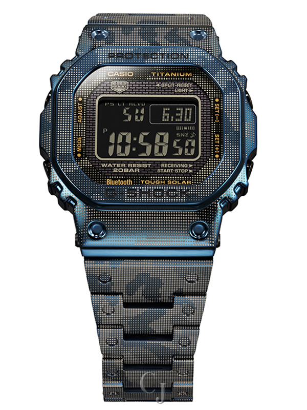 G-SHOCK TITANIUM BLUE CAMO LIMITED EDITION GMWB5000TCF-2 - Image 6