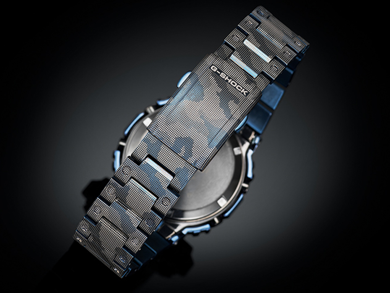 G-SHOCK TITANIUM BLUE CAMO LIMITED EDITION GMWB5000TCF-2 - Image 4