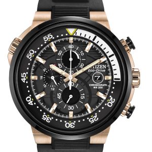 CITIZEN ECO-DRIVE ENDEAVOR CHRONOGRAPH RUBBER STRAP CA0448-08E