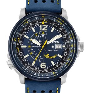 CITIZEN MEN'S PROMASTER NIGHTHAWK BLUE DIAL BJ7007-02L