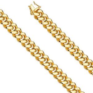 14KY 12mm Hol Miami Cuban