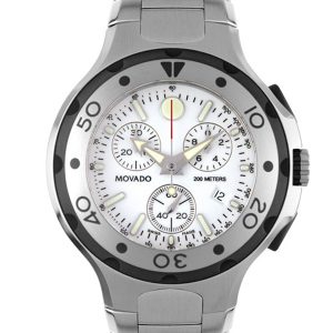MOVADO SERIES 800 MEN’S WATCH WHITE DIAL CHRONOGRAPH 2600021