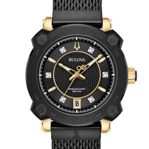 BULOVA PRECISIONIST GRAMMY SPECIAL EDITION STAINLESS STEEL WATCH 98P173