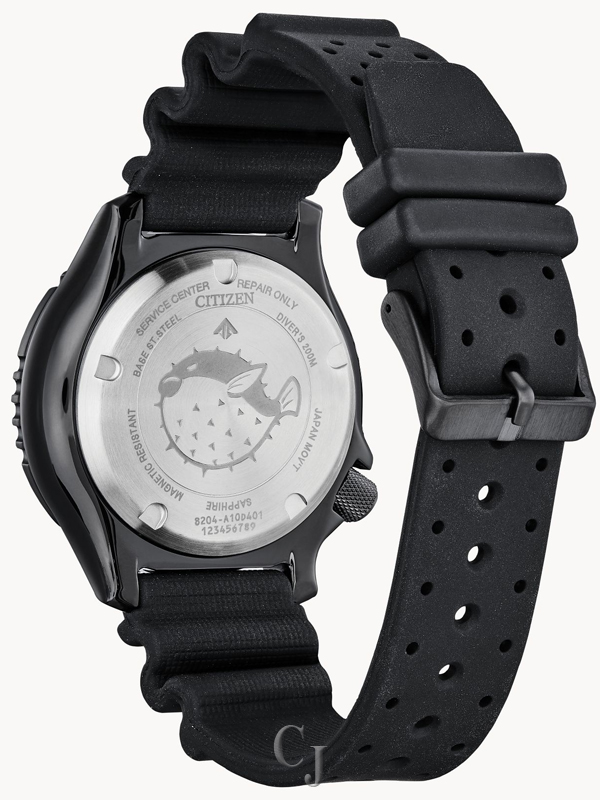 CITIZEN PROMASTER DIVE AUTOMATIC GREEN DIAL WATCH NY0155-07X - Image 3