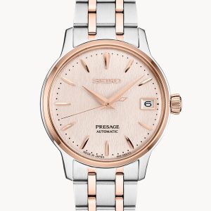 SEIKO PRESAGE AUTOMATIC COCKTAIL TIME ROSE GOLD DIAL SRPF54
