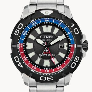 CITIZEN PROMASTER GMT BLACK DIAL MEN’S WATCH BJ7128-59E