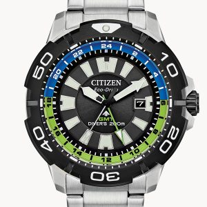 CITIZEN PROMASTER GMT BLACK DIAL WATCH BJ7128-59G