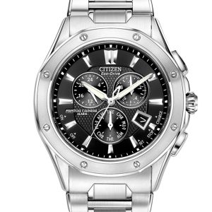 CITIZEN OCTAVIA BLACK DIAL WATCH BL5460-51E