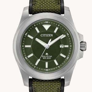 CITIZEN PROMASTER TOUGH GREEN DIAL WATCH BN0211-09X