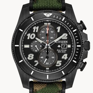 CITIZEN PROMASTER TOUGH BLACK DIAL MEN’S WATCH CA0727-12E