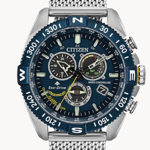CITIZEN PROMASTER NAVIHAWK A-T BLUE DIAL WATCH CB5848-57L