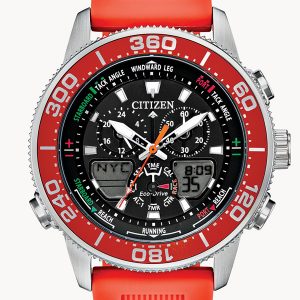 CITIZEN PROMASTER SAILHAWK BLACK DIAL WATCH JR4061-00F