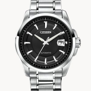 CITIZEN GRAND CLASSIC BLACK DIAL MEN’S WATCH NB0040-58E