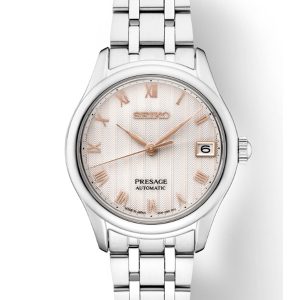 SEIKO PRESAGE PINK-TINGED DIAL SRPF47