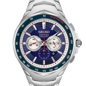 SEIKO COUTURA QUARTZ CHRONOGRAPH BLUE DIAL SRWZ21