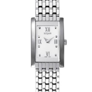 WITTNAUER WOMEN’S ORPHEUM SILVER DIAL WATCH 10L07