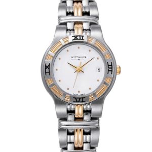 WITTNAUER WOMEN’S LAUREATE WHITE DIAL WATCH 12M02