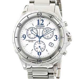 CITIZEN ECO-DRIVE WOMEN’S WHITE DIAL FB1350-58A