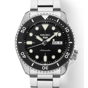 SEIKO 5 SPORTS AUTOMATIC BLACK DIAL SRPD55