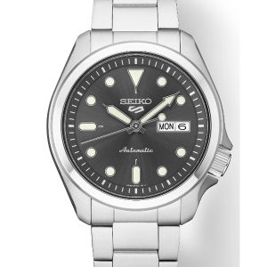 SEIKO 5 SPORTS GRAY SUNRAY DIAL MEN’S WATCH SRPE51