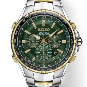 SEIKO COUTURA RADIO SYNC SOLAR GREEN SUNRAY DIAL SSG022