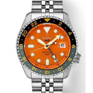 SEIKO 5 SPORTS SKX ORANGE DIAL WATCH SSK005