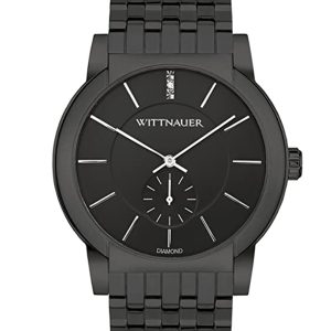 WITTNAUER MEN’S BLACK DIAL WATCH WN3043