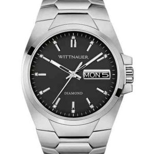 WITTNAUER MEN'S BRODY BLACK DIAL WATCH WN3044