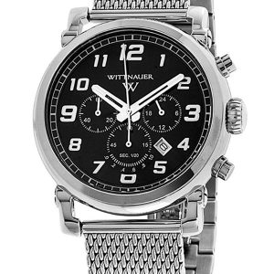 WITTNAUER MEN’S BLACK DIAL WATCH WN3070