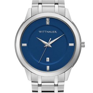 WITTNAUER MEN'S CONTINENTAL DARK BLUE DIAL WATCH WN3088